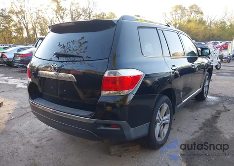 2012 Toyota Highlander Limited V6 from USA, damaged, VIN 5TDYK3EH3CS052589